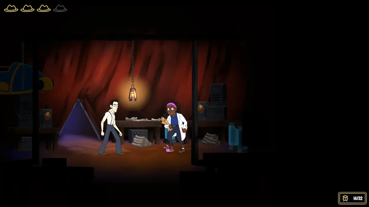 Using the environment, , screenshot from gameplay